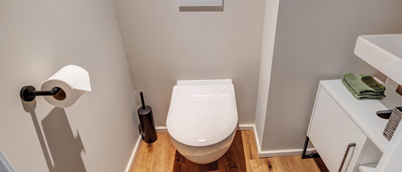 двухэтажная квартира Waakirchen 02 гостевой туалет 14683