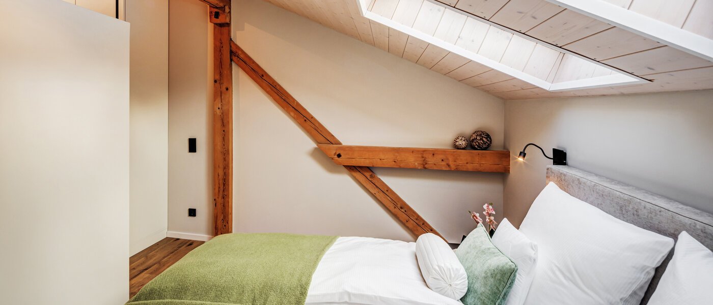 двухэтажная квартира Waakirchen 03 спальная комната 14683