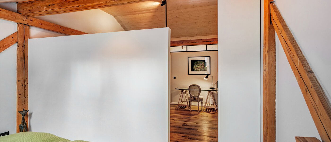 двухэтажная квартира Waakirchen 04 спальная комната 14683