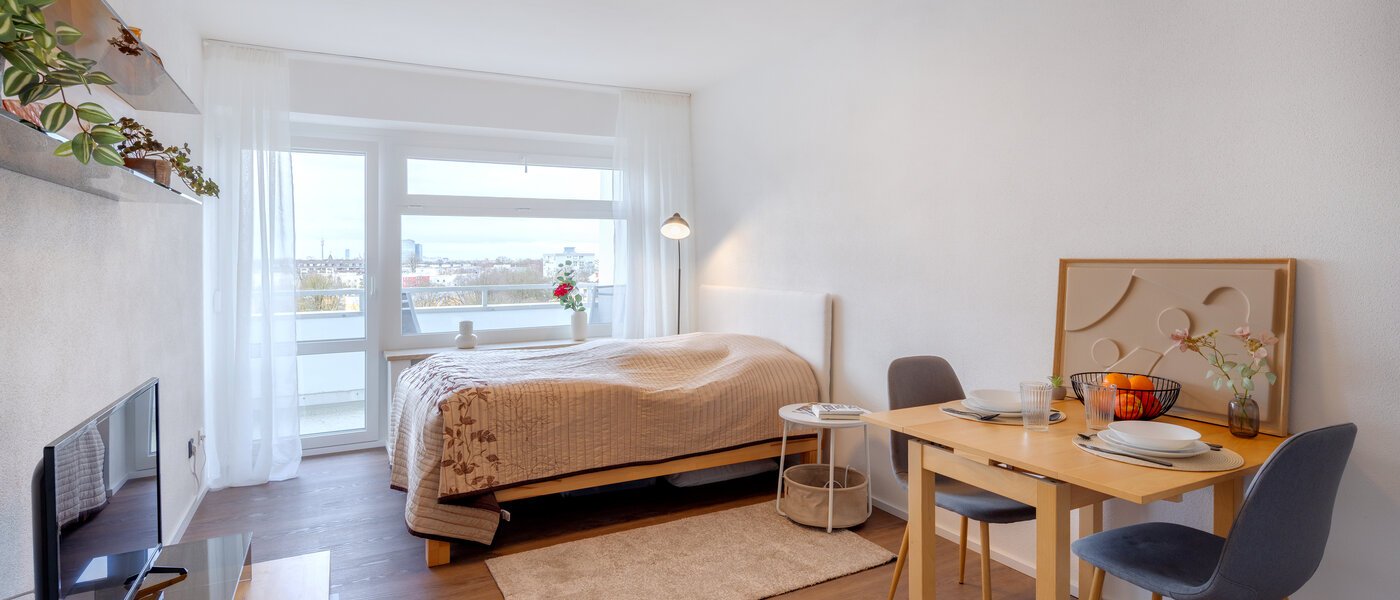 квартира München Oberföhring 01 жилое пространство 14689