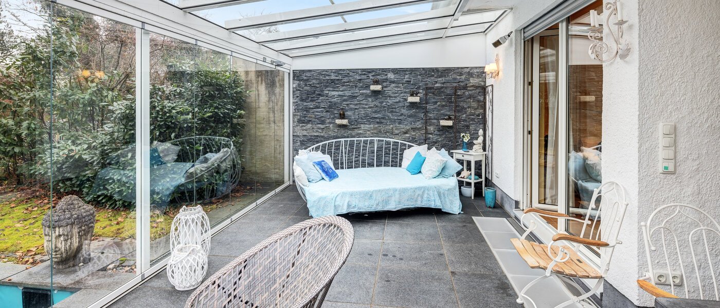 таунхаус Unterhaching 03 застекленная терраса 14690