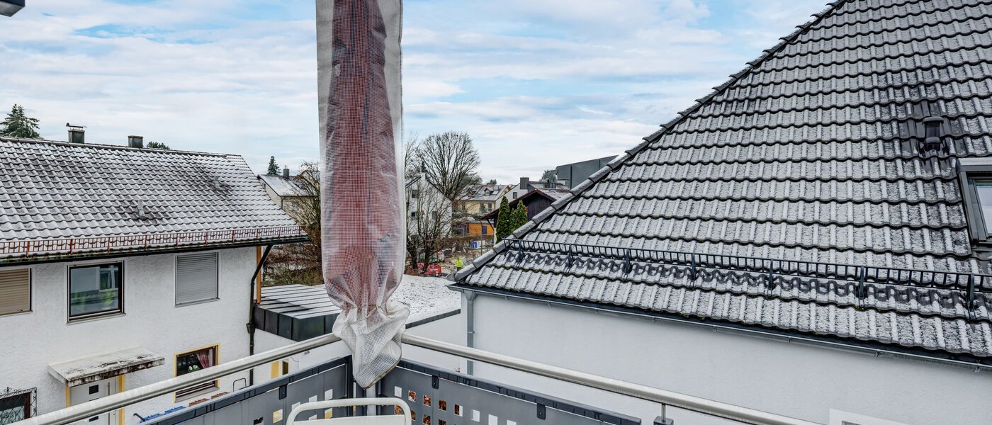 мансардная квартира München Allach 02 балкон 14692