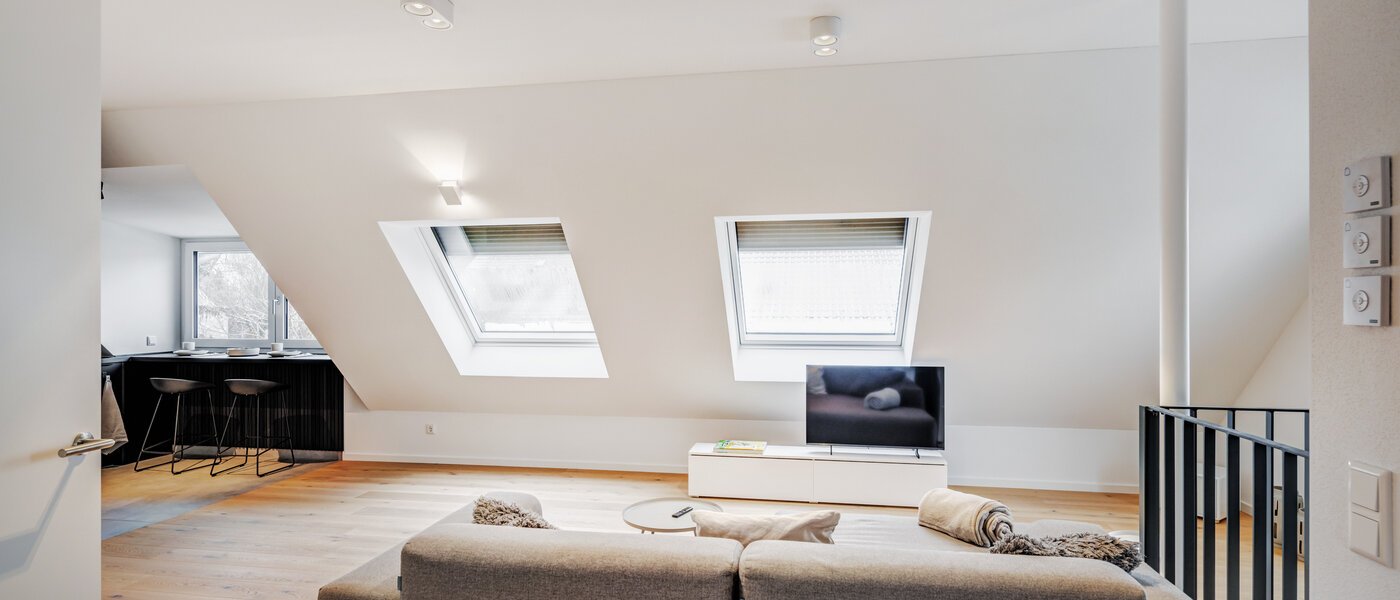 мансардная квартира München Allach 04 жилое пространство 14692