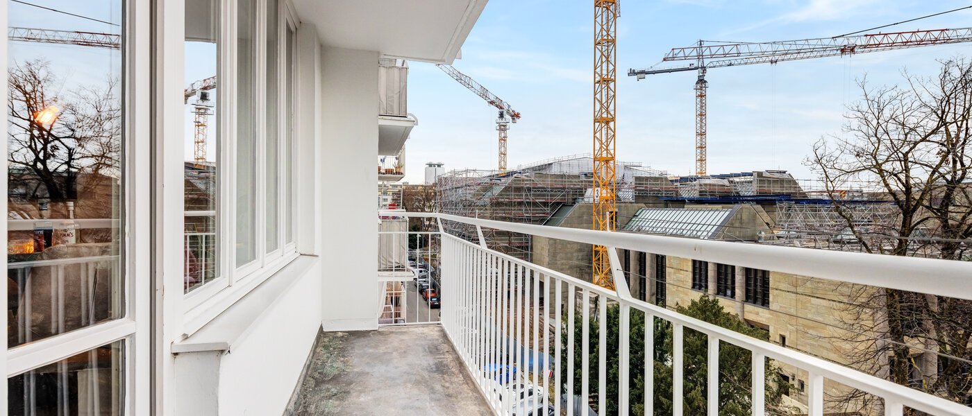 квартира München Maxvorstadt - Universitätsviertel 02 балкон 14693
