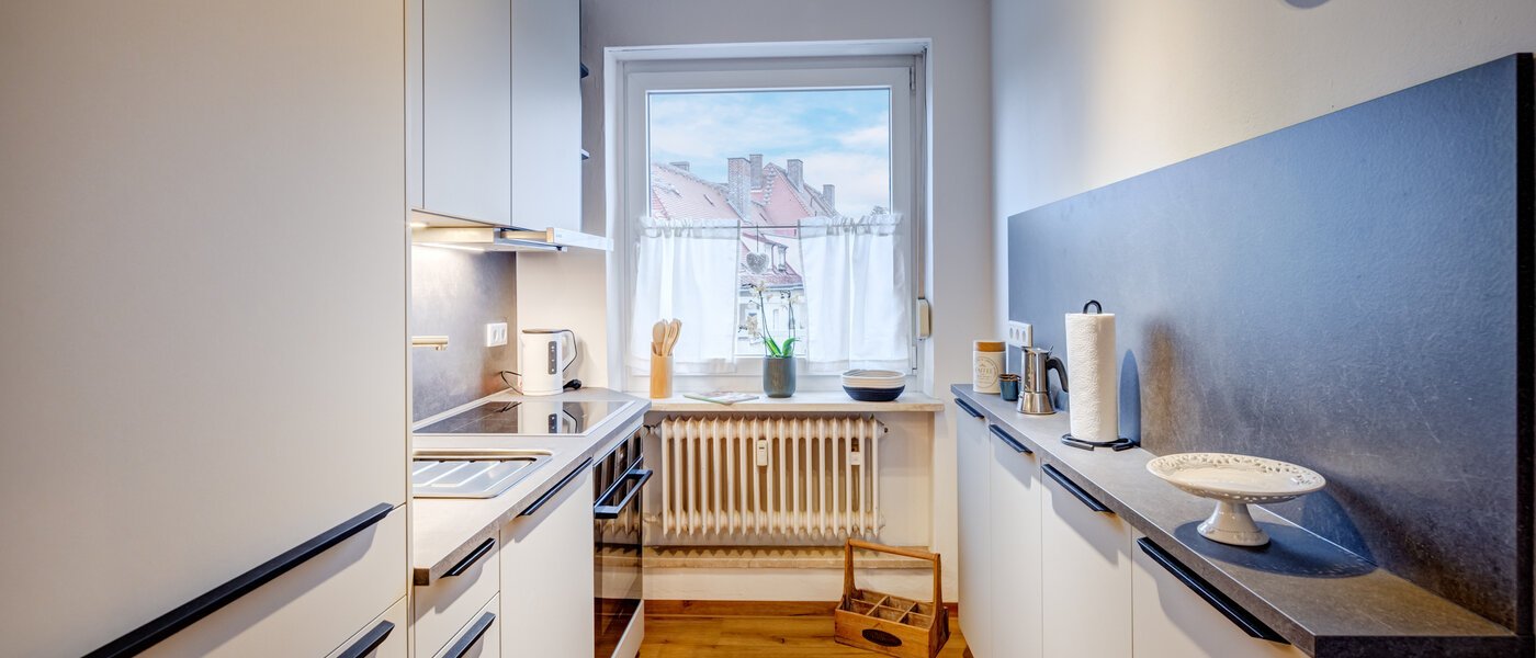 мансардная квартира München Nymphenburg 01 кухня 14694