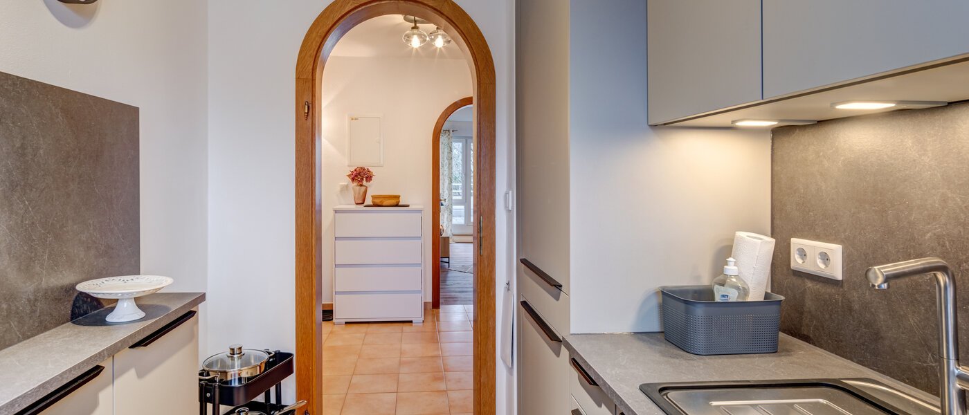 мансардная квартира München Nymphenburg 03 кухня 14694