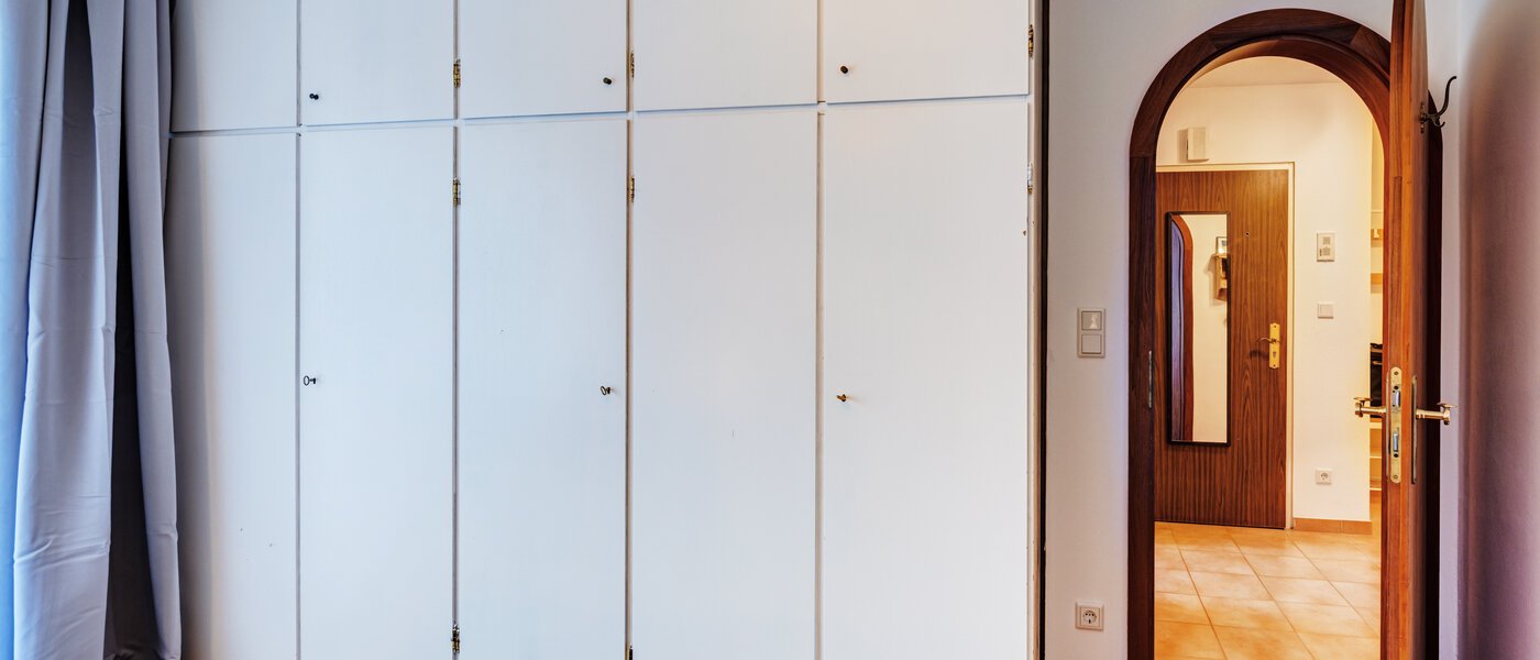 мансардная квартира München Nymphenburg 03 спальная комната 14694