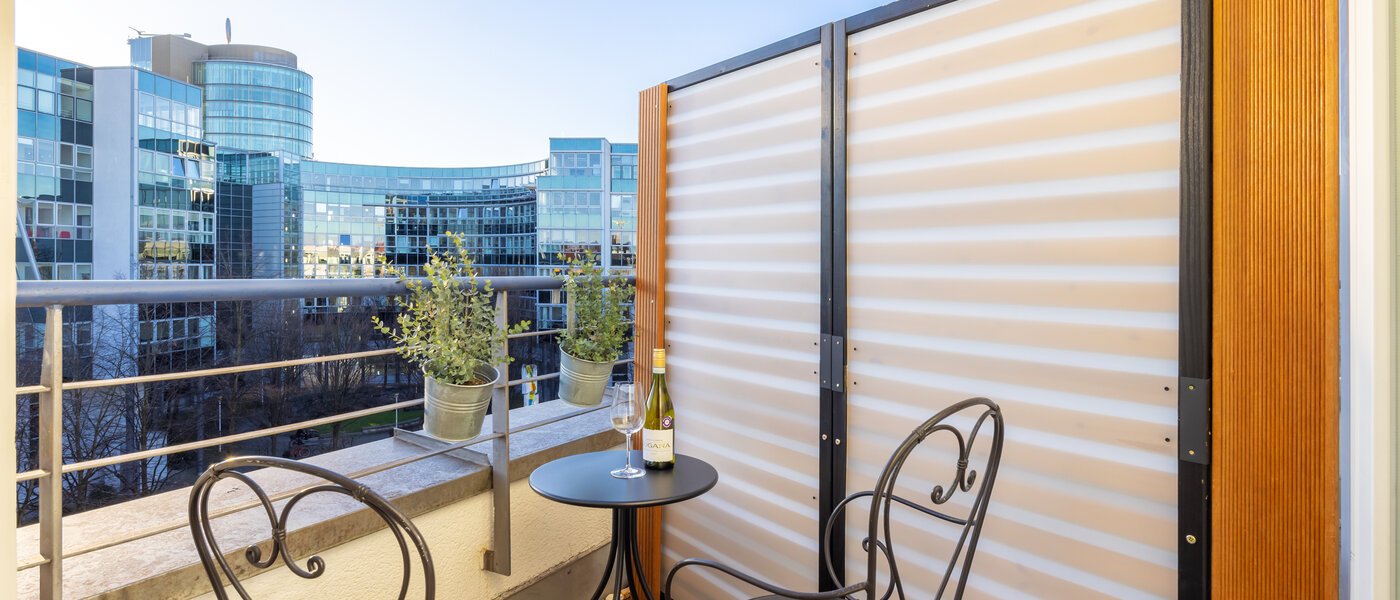 мансардная квартира München Neuhausen 01 балкон 14695