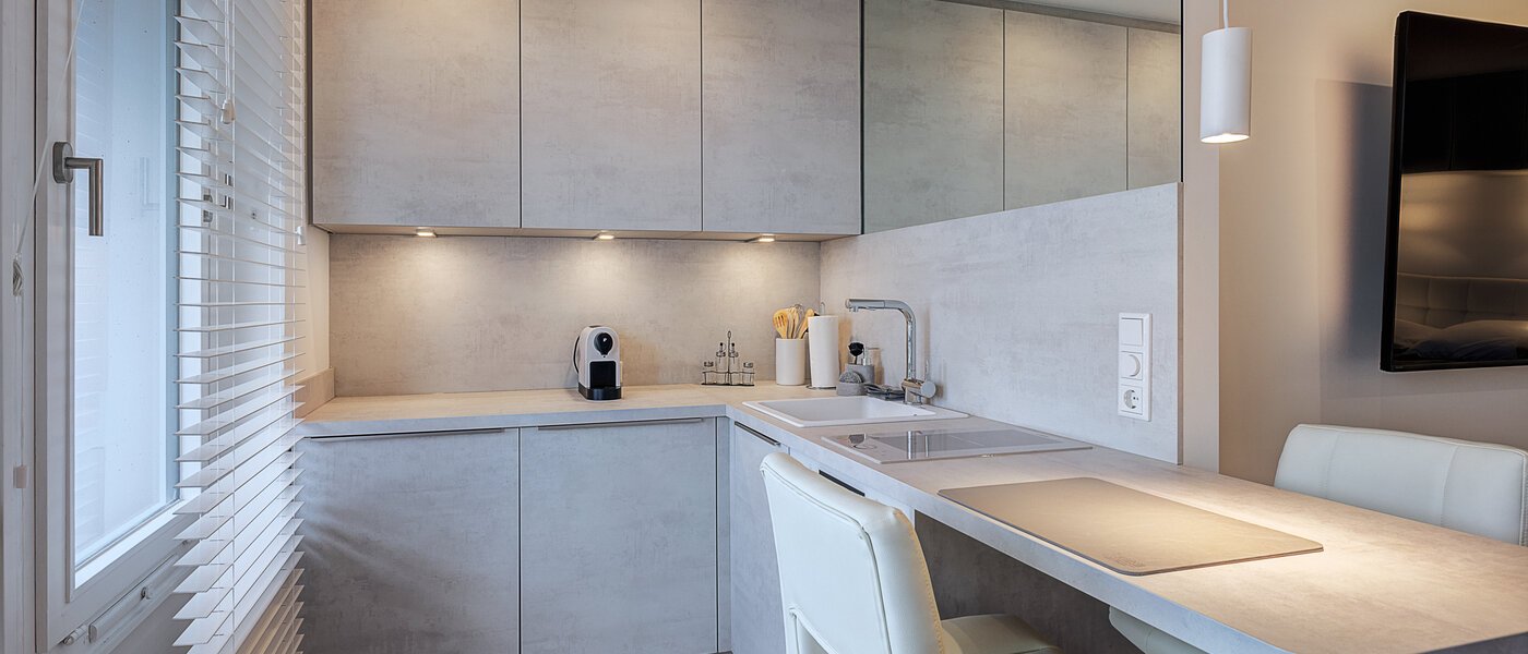 квартира München Parkstadt Solln 01 кухня 14696