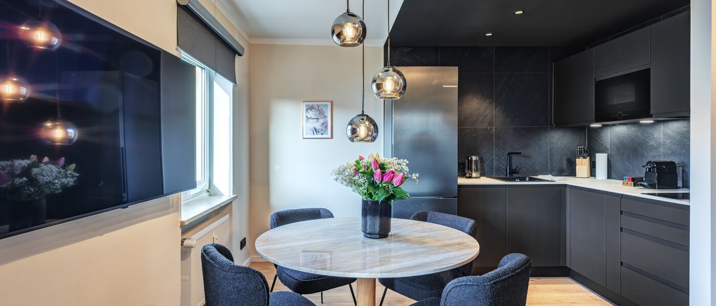 квартира München Untersendling 01 кухня 14698