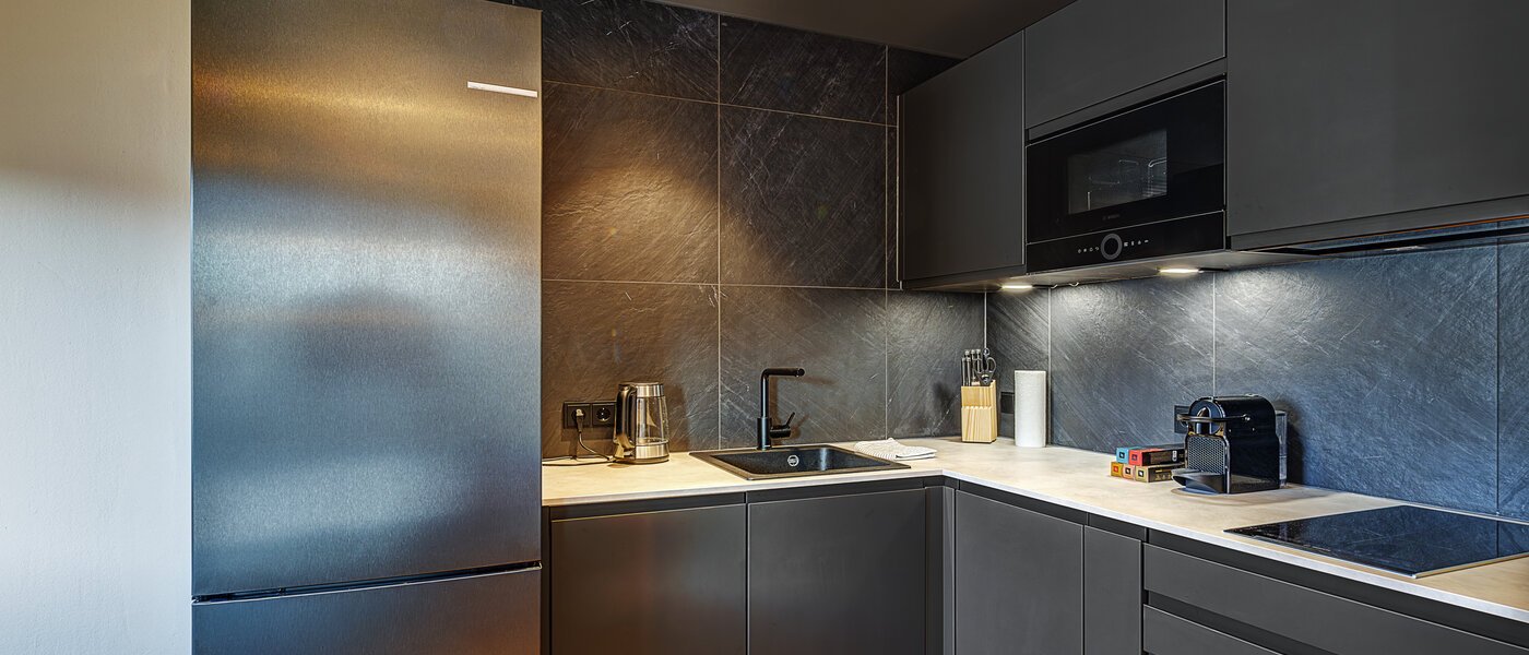 квартира München Untersendling 02 кухня 14698