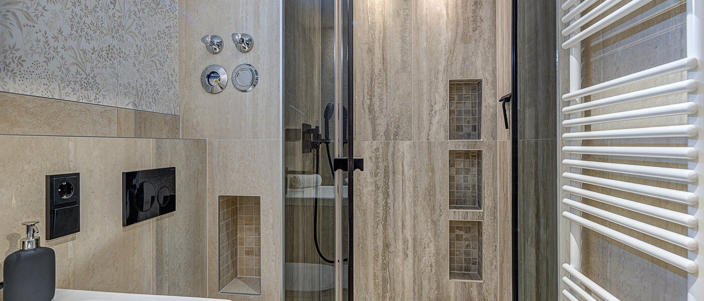 квартира München Untersendling 01 ванная комната 14698