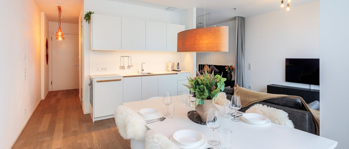 мансардная квартира München Neuhausen 05 жилое пространство 14699