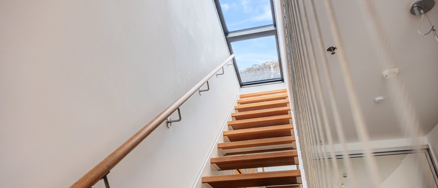 мансардная квартира München Neuhausen 04 терраса с крышей 14699