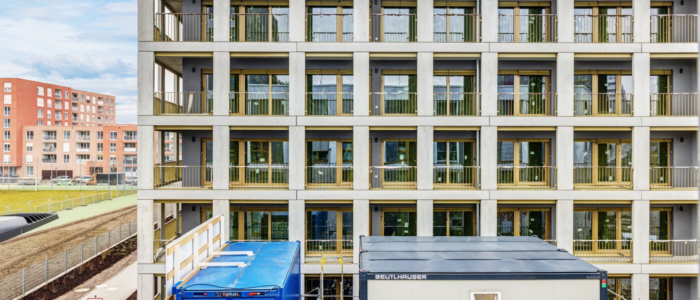 квартира München Pasing 04 вид из окна 14702