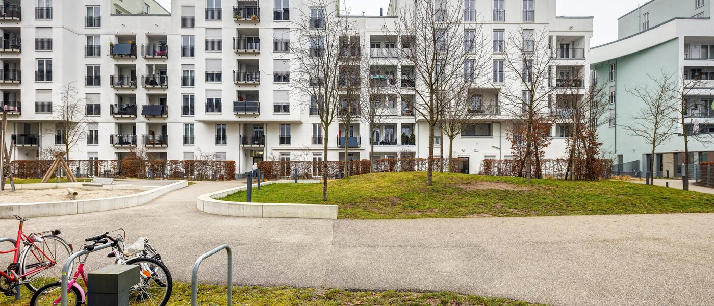 квартира München Milbertshofen 02 вид из окна 14703