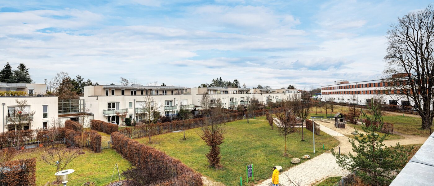 квартира-пентхаус München Trudering 01 вид из окна 14707