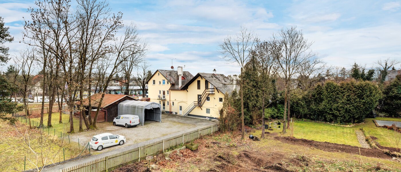 квартира-пентхаус München Trudering 03 вид из окна 14707