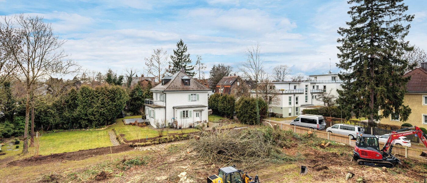 квартира-пентхаус München Trudering 04 вид из окна 14707