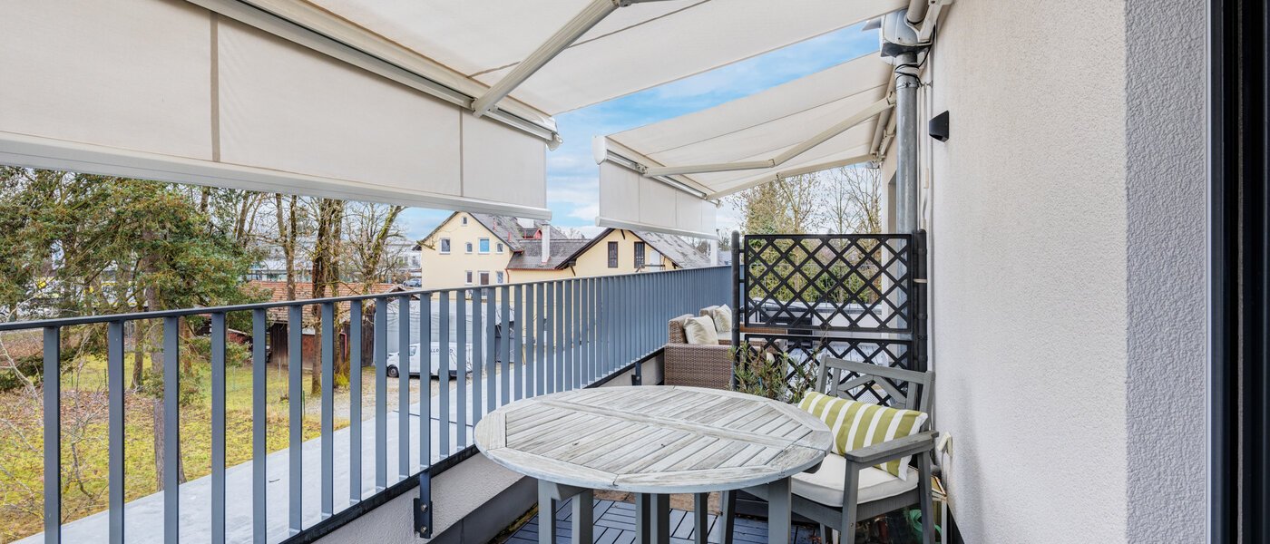 квартира-пентхаус München Trudering 01 терраса с крышей 14707