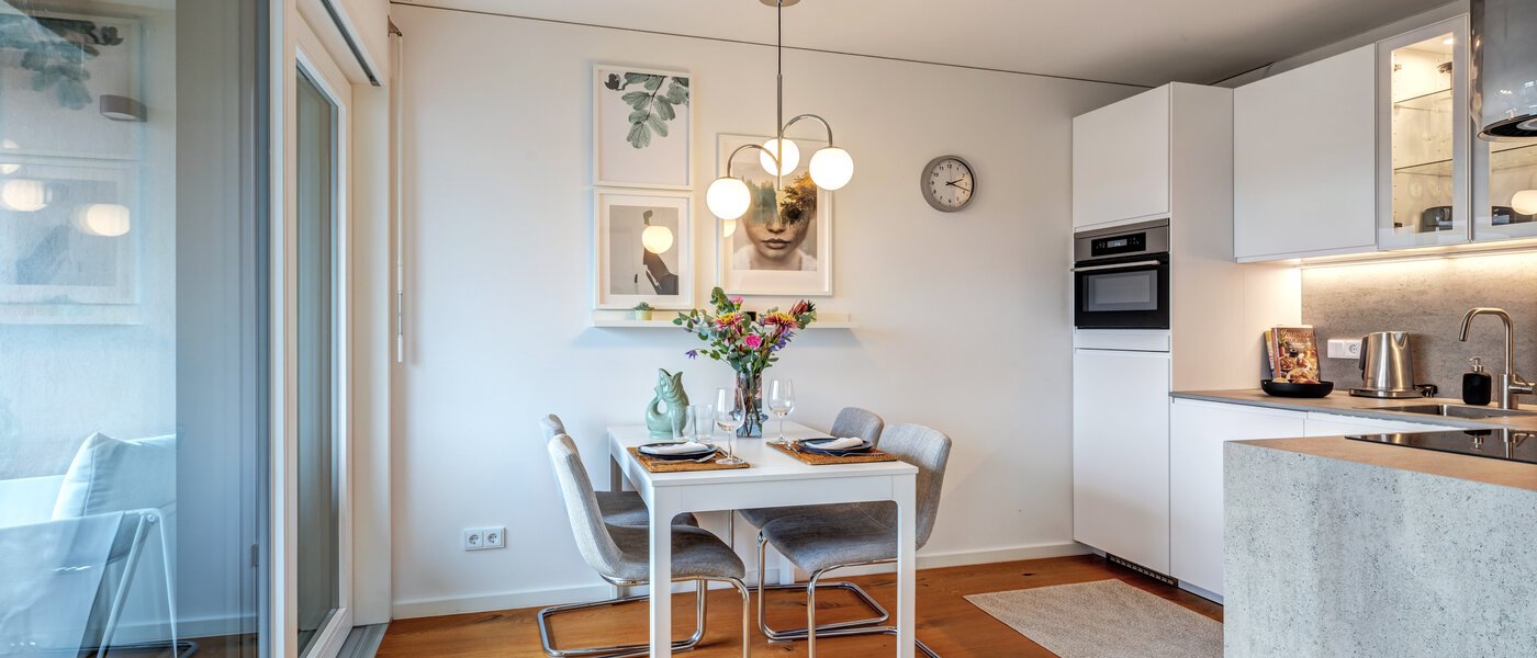 квартира München Untergiesing 02 кухня 14708