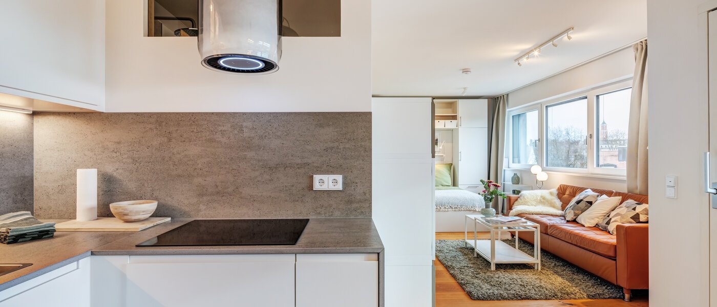 квартира München Untergiesing 03 кухня 14708