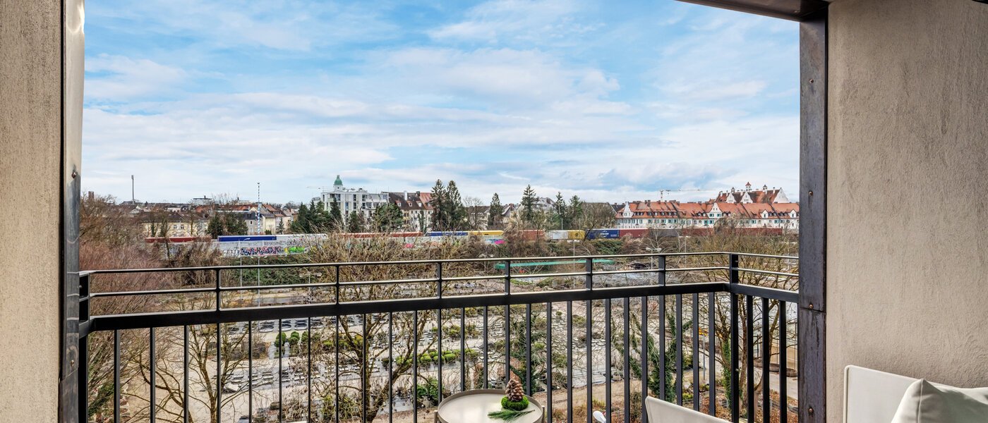 квартира München Untergiesing 01 вид из окна 14708