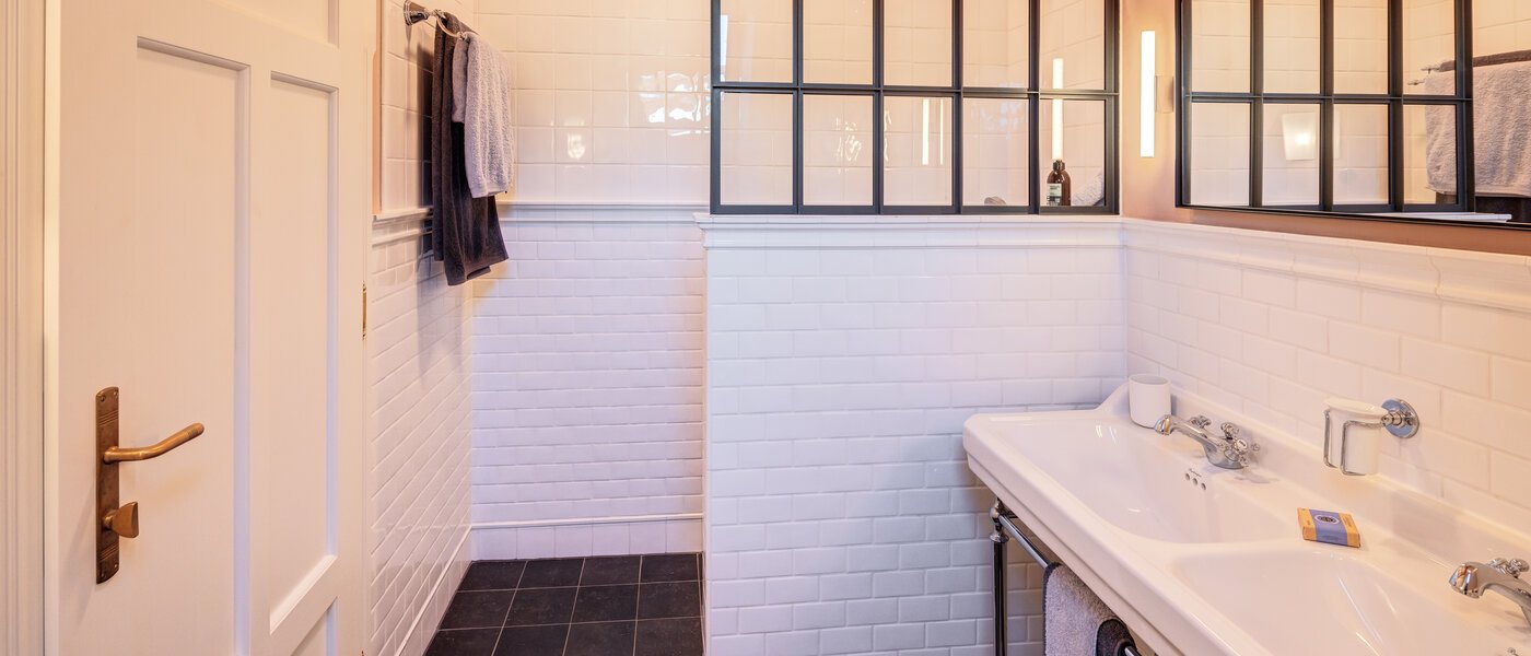 мансардная квартира München Neuhausen 03 2-я ванная комната 14709