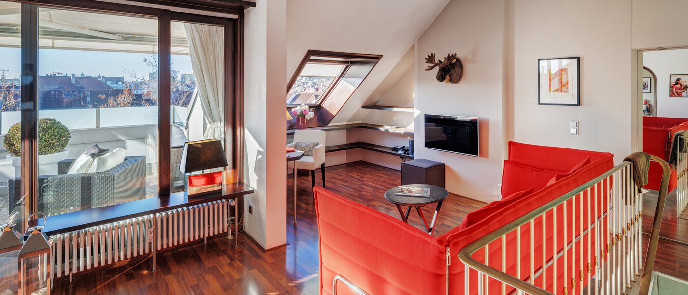 двухэтажная квартира München Maxvorstadt 02 жилое пространство 14710