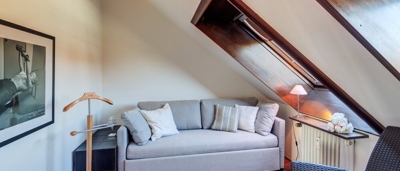 двухэтажная квартира München Maxvorstadt 01 гостевая комната 14710