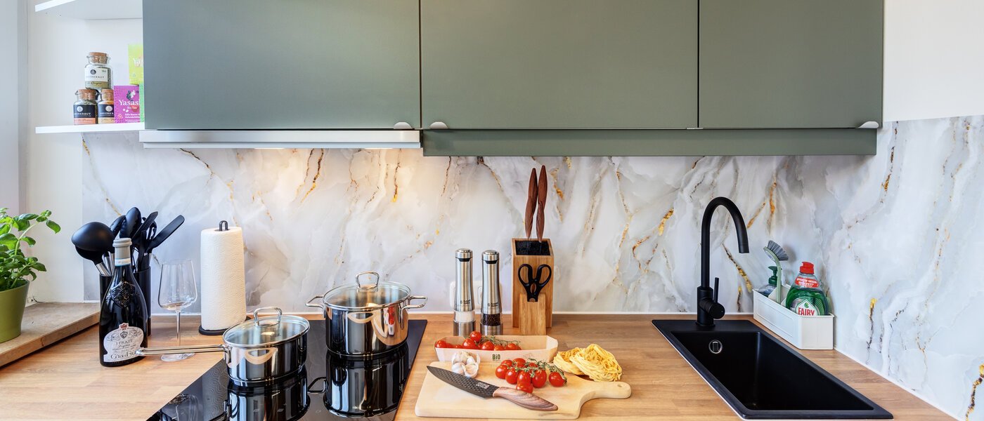 квартира München Obermenzing 03 кухня 14712