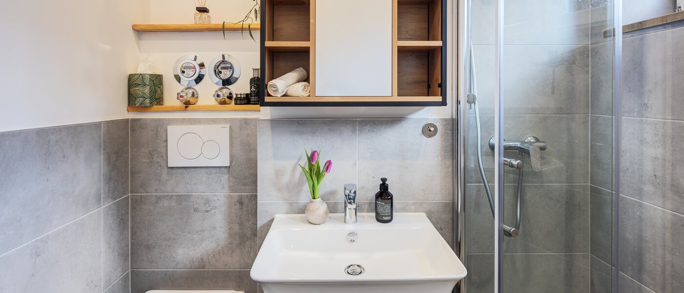 квартира München Obermenzing 03 ванная комната 14712