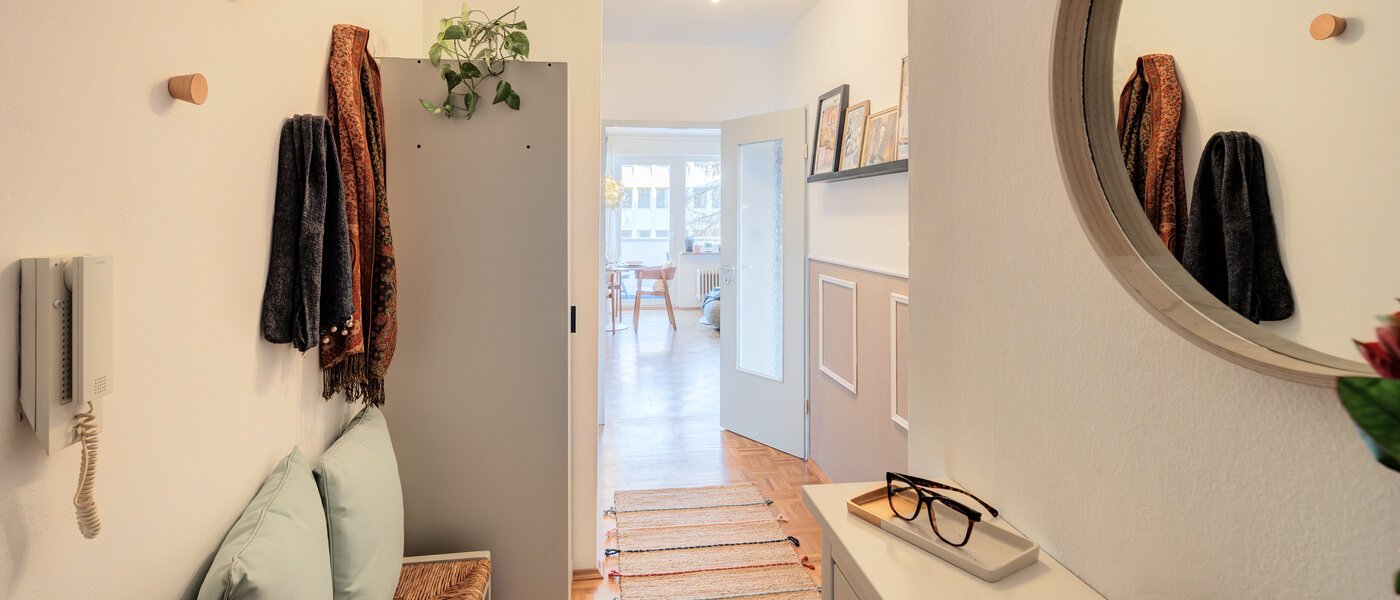 квартира München Obermenzing 03 коридор 14712