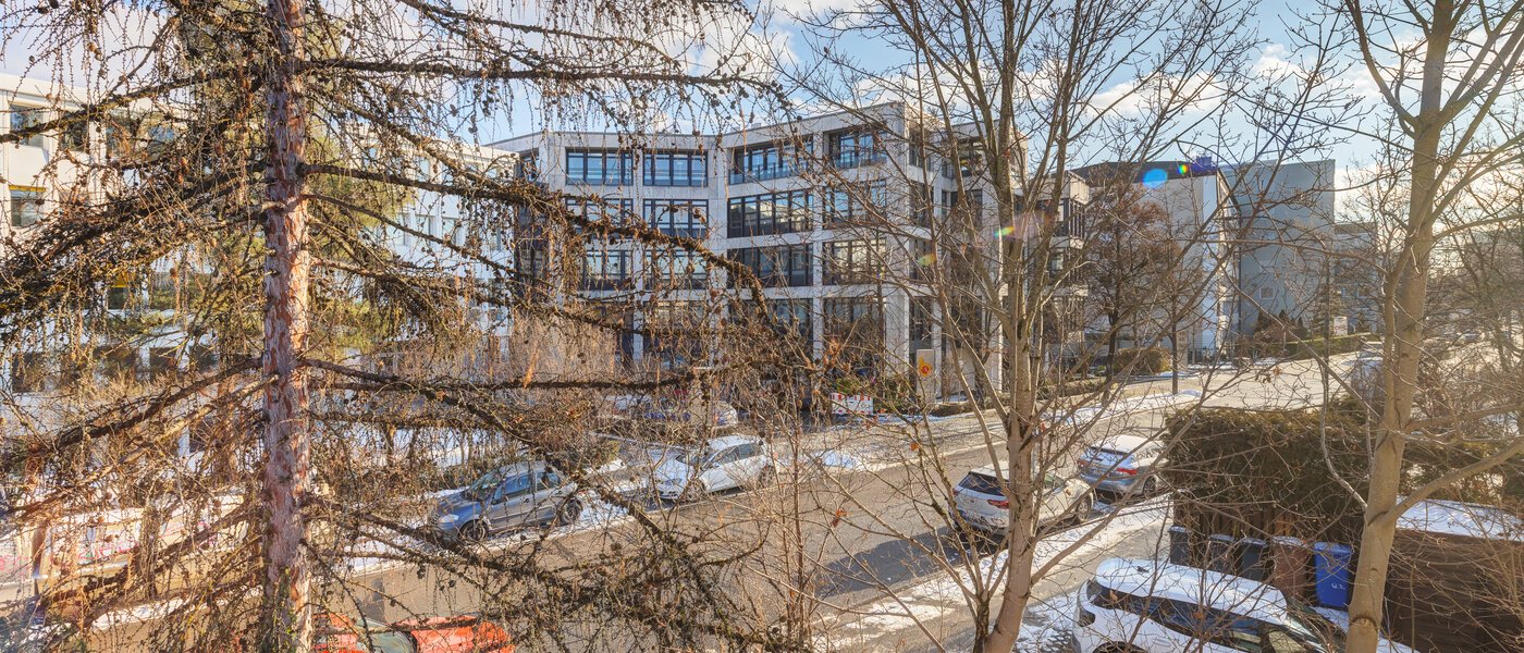 квартира München Obermenzing 02 вид из окна 14712