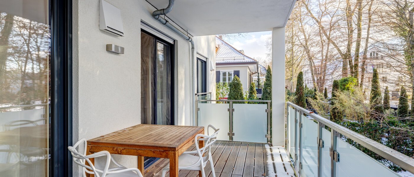 квартира München Harlaching 01 балкон 14713