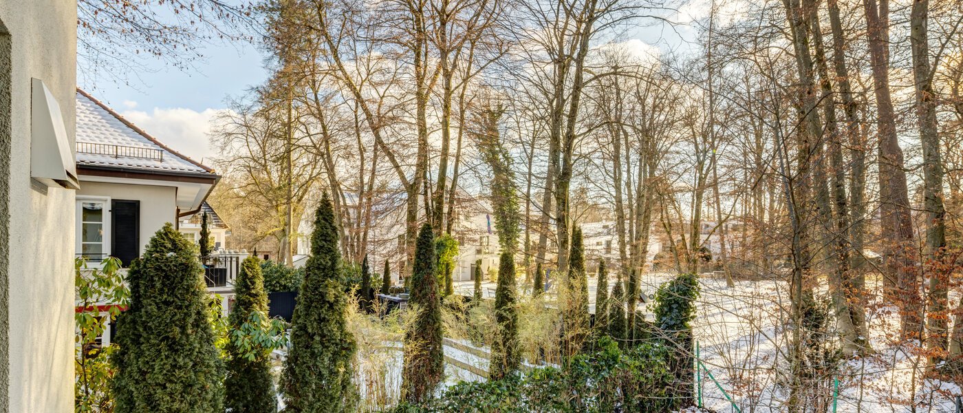 квартира München Harlaching 01 вид из окна 14713