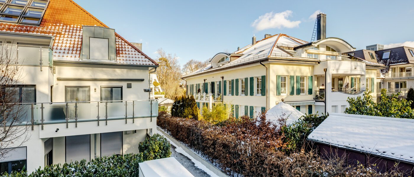 квартира München Harlaching 05 вид из окна 14713