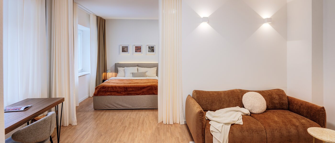 квартира München Schwanthalerhöhe 01 жилое пространство 14714