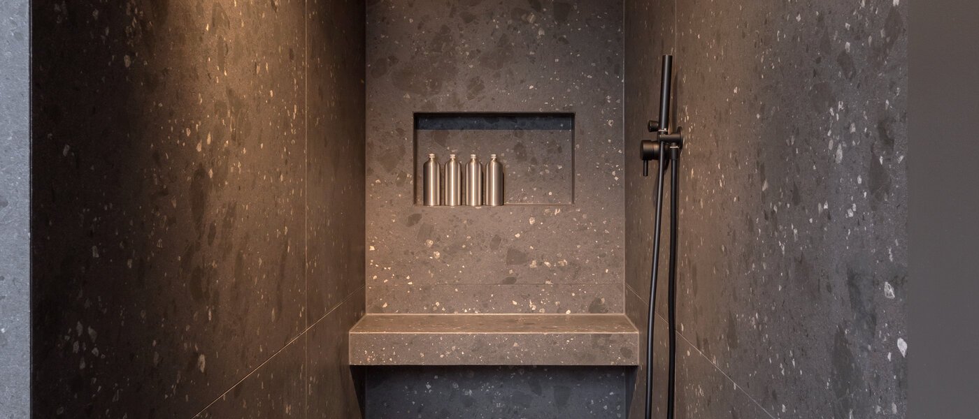 двухэтажная квартира München Glockenbachviertel 04 ванная комната 14717