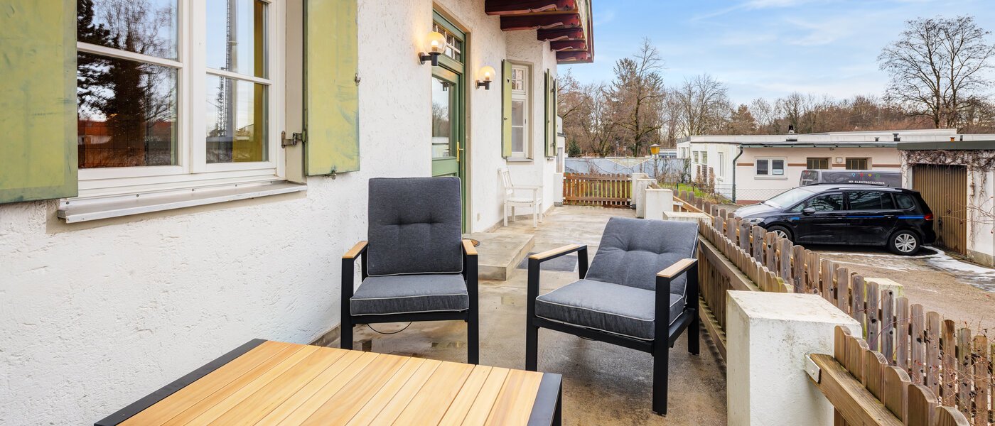 квартира München Moosach 01 терраса 14720