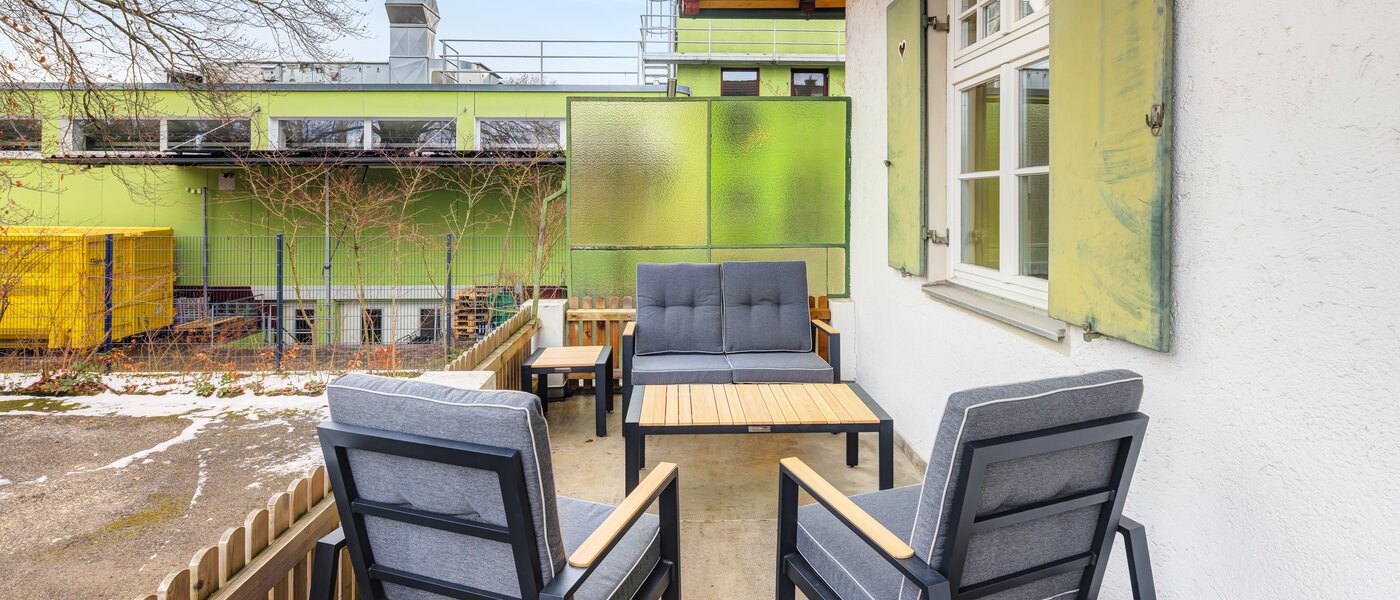 квартира München Moosach 02 терраса 14720