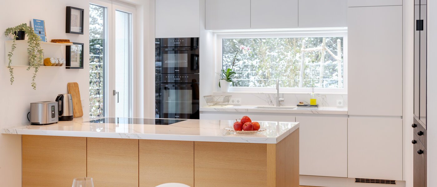 Половина двухквартирного жилого дома München Pasing 01 кухня 14721