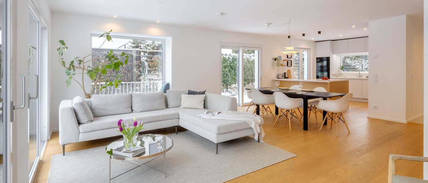 Половина двухквартирного жилого дома München Pasing 02 жилое пространство 14721