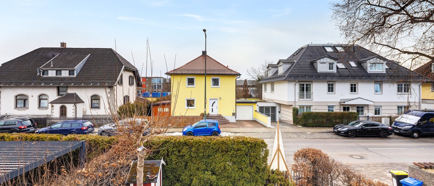 таунхаус München Untermenzing 03 вид из окна 14723