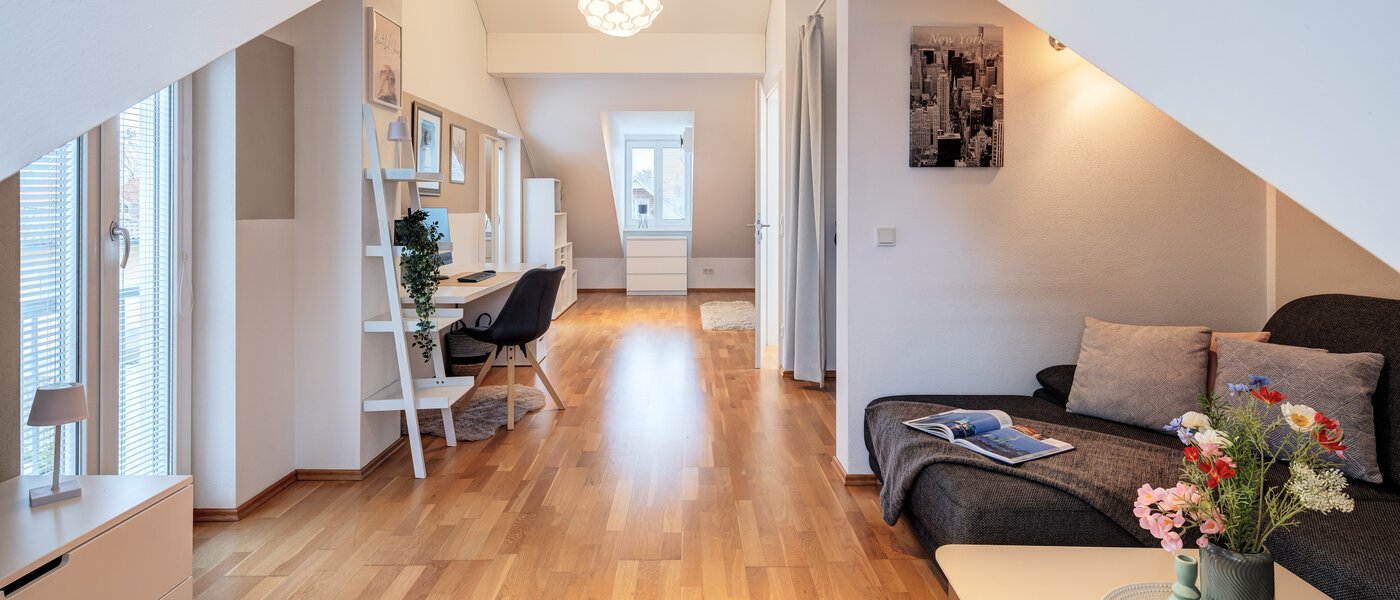 таунхаус München Untermenzing 04 3-я спальная комната 14723