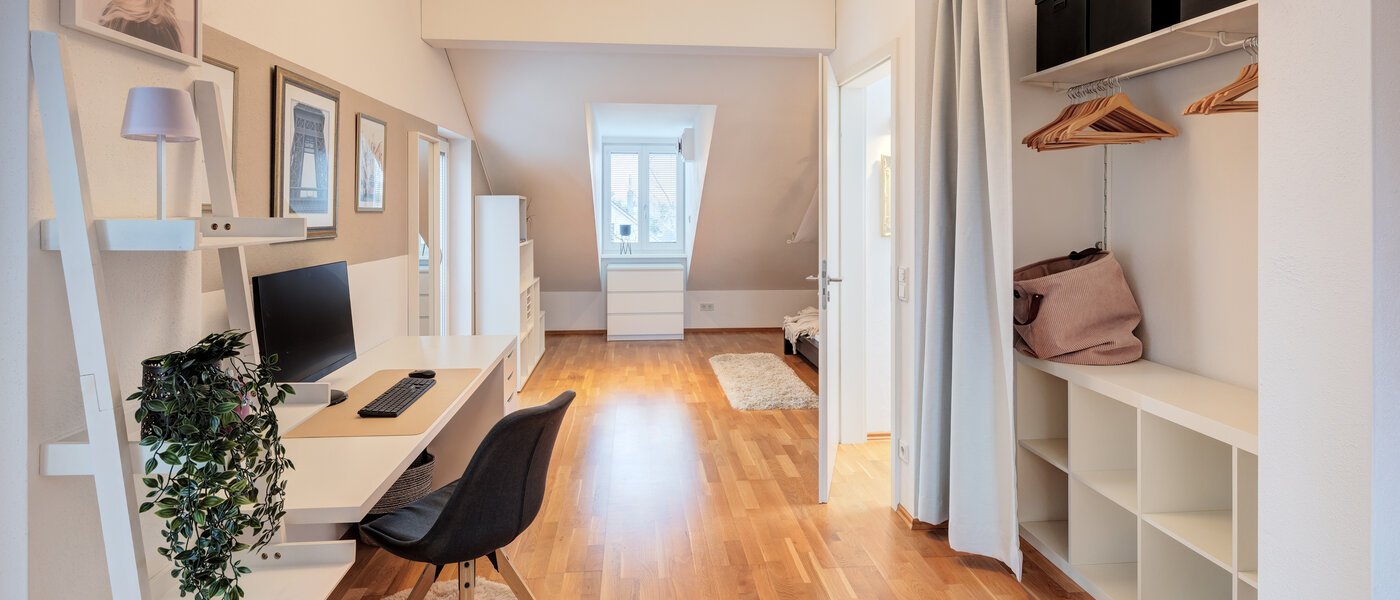 таунхаус München Untermenzing 05 3-я спальная комната 14723