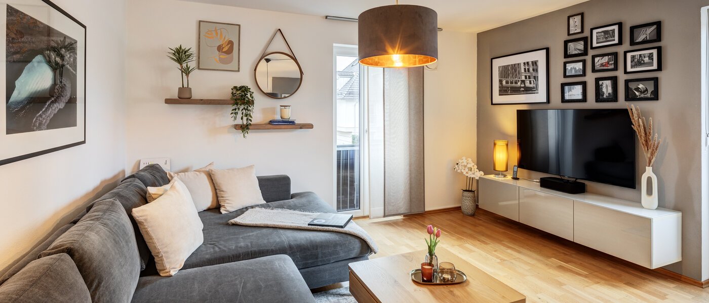 таунхаус München Untermenzing 02 гостиная 14723