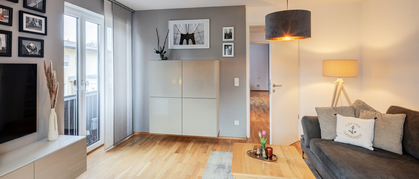 таунхаус München Untermenzing 03 гостиная 14723