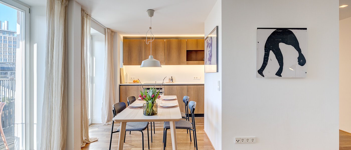 квартира München Gärtnerplatzviertel 01 кухня 14724