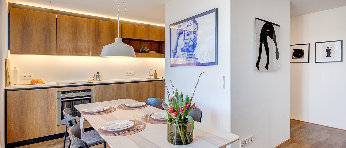 квартира München Gärtnerplatzviertel 02 кухня 14724